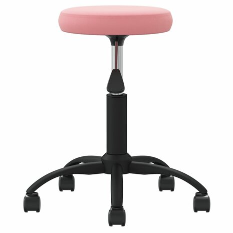 Massagekruk fluweel roze 3