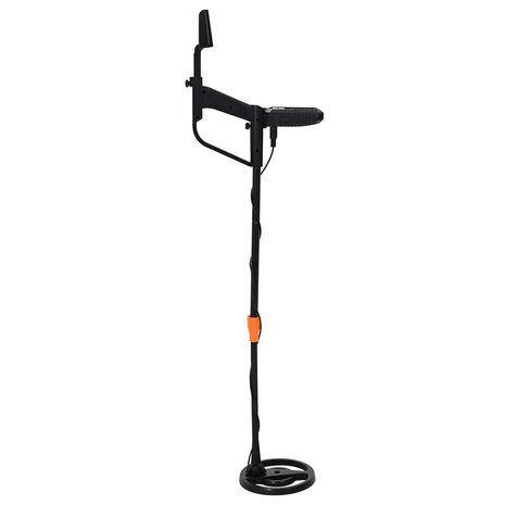 Metaaldetector met LCD-scherm 3 modi 19 cm spoel Zwart 6