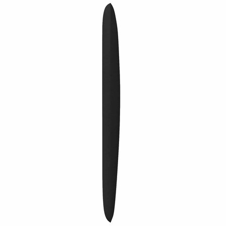 Hoofdbord oor Zwart 80 x 23 x 6 cm Stof 6