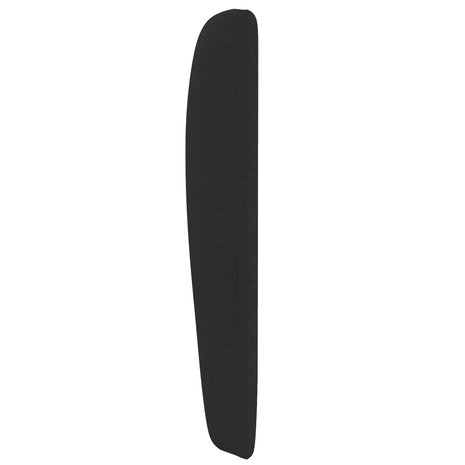 Hoofdbord oor Zwart 80 x 23 x 6 cm Stof 8