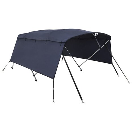 Biminitop 4 bogen met zijwanden 243x(170-182)x137 cm 2