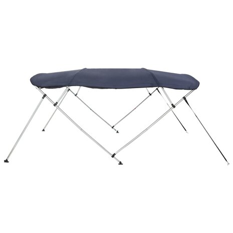 Biminitop 4 bogen met zijwanden 243x(170-182)x137 cm 8