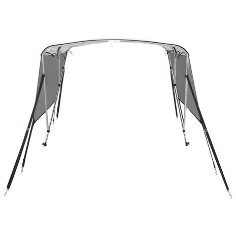 Biminitop 3 bogen met mesh zijwanden183x(154-167)x137 cm 4