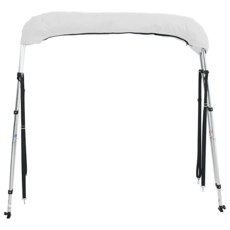Biminitop 3 bogen met mesh zijwanden183x(154-167)x137 cm 6