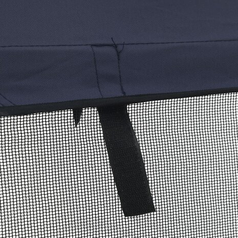 Biminitop 3 bogen met mesh zijwanden 183x(185-198)x137 cm 11