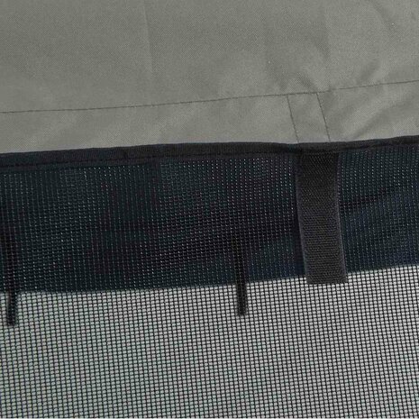 Biminitop 4 bogen met mesh zijwanden 243x(170-182)x137 cm 9