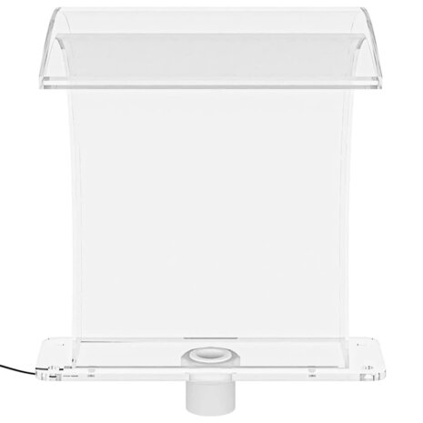 Zwembadfontein met RGB LED's 50 cm acryl 7