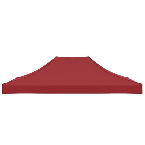 Partytentdak 270 g/m&sup2; 4,5x3 m bordeauxrood 4