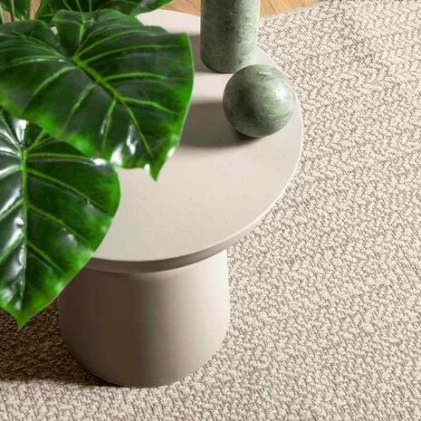 Vloerkleed ZIZUR room binnen en buiten 80x150 cm jute look 2