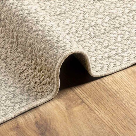 Vloerkleed ZIZUR room binnen en buiten 80x150 cm jute look 6