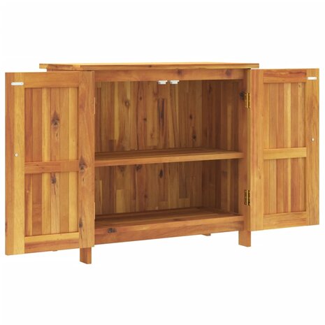 Tuinkast 75x33x107 cm massief acaciahout 3
