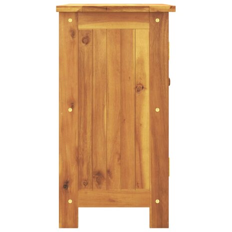 Tuinkast 75x33x107 cm massief acaciahout 5
