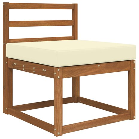 Buiten bankkussen Cr&egrave;me 60 x 60 x 8 cm Polyester 3