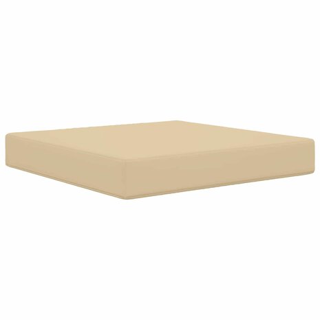 Buiten bankkussen Beige 60 x 60 x 8 cm Polyester 2