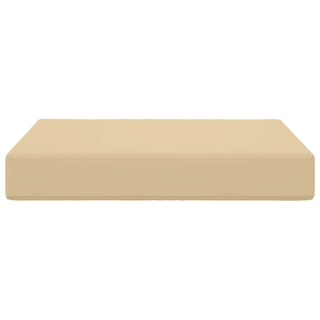 Buiten bankkussen Beige 60 x 60 x 8 cm Polyester 4