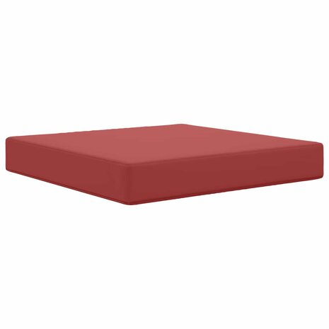Buiten bankkussen Wijnrood 60 x 60 x 8 cm Polyester 2