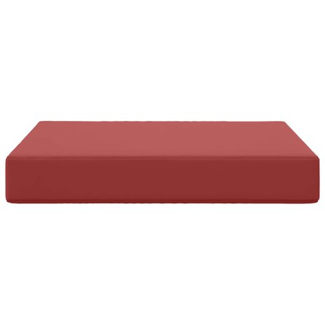 Buiten bankkussen Wijnrood 60 x 60 x 8 cm Polyester 4