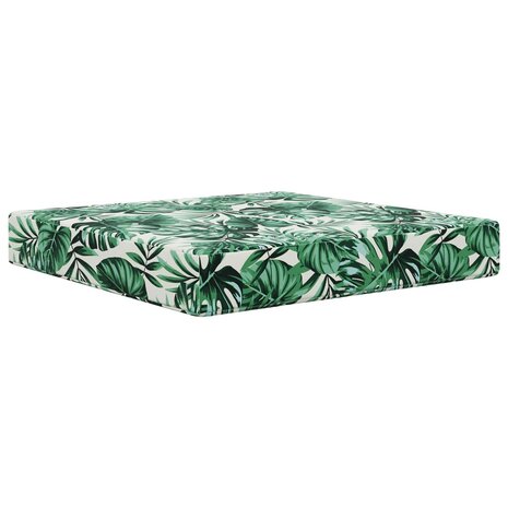 Buiten bankkussen Bladpatroon 60 x 60 x 8 cm Polyester 2