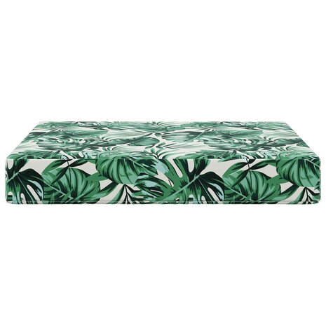 Buiten bankkussen Bladpatroon 60 x 60 x 8 cm Polyester 4