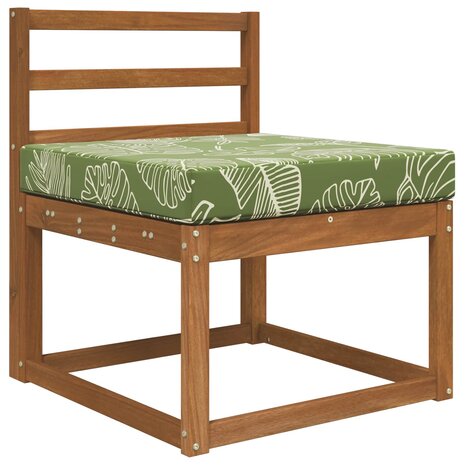 Buiten bankkussen Bladontwerp 60 x 60 x 8 cm Polyester 3