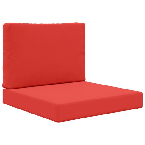 Buiten bankkussen 2 pcs Rood Polyester 2