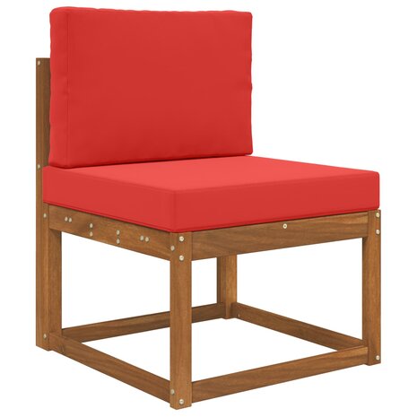 Buiten bankkussen 2 pcs Rood Polyester 3