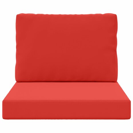 Buiten bankkussen 2 pcs Rood Polyester 6