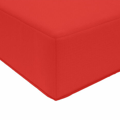Buiten bankkussen 2 pcs Rood Polyester 8
