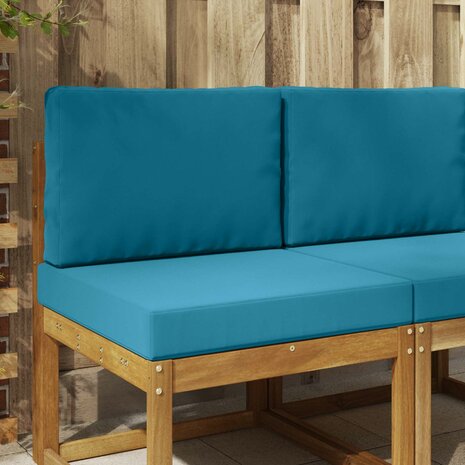 Buiten bankkussen 2 pcs Koninklijk Blauw Polyester 1
