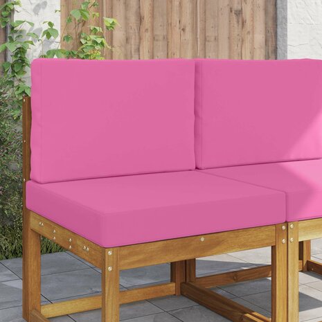 Buiten bankkussen 2 pcs Roze Polyester 1