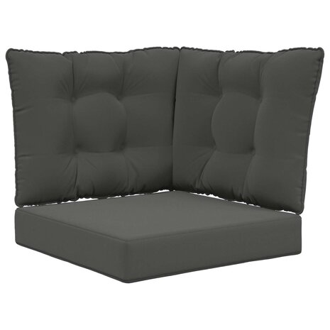 Buiten bankkussen 3 pcs Antraciet Polyester 2