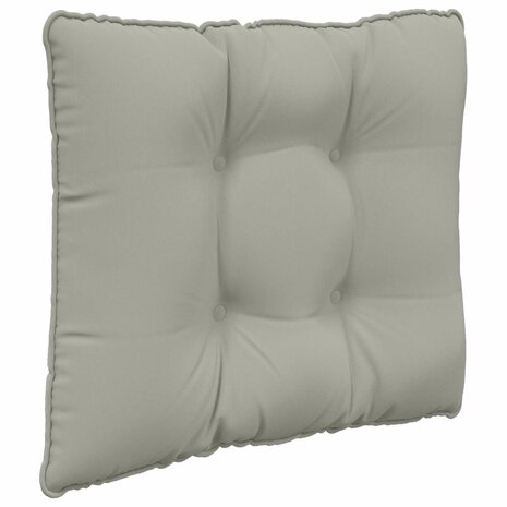 Buiten bankkussen 3 pcs Grijs Polyester 5