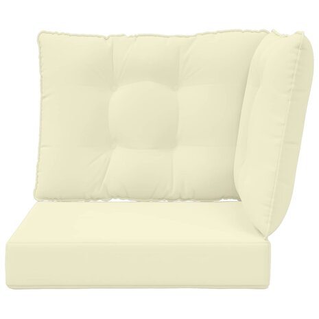 Buiten bankkussen 3 pcs Cr&egrave;me Polyester 6