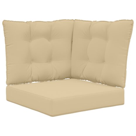 Buiten bankkussen 3 pcs Beige Polyester 2