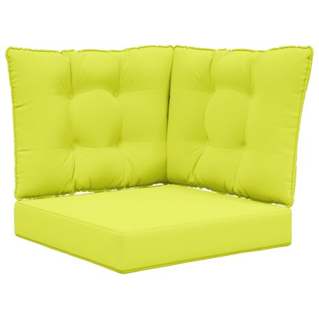 Buiten bankkussen 3 pcs Groen Polyester 2
