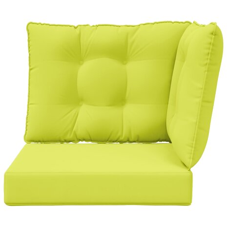Buiten bankkussen 3 pcs Groen Polyester 6