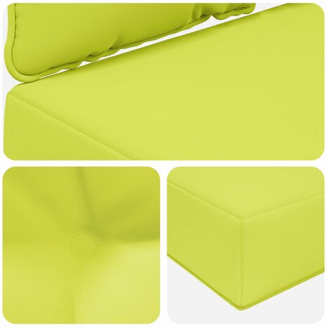 Buiten bankkussen 3 pcs Groen Polyester 8