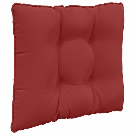 Buiten bankkussen 3 pcs Wijnrood Polyester 5