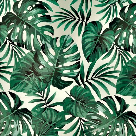 Buiten bankkussen 3 pcs Bladpatroon Polyester 9
