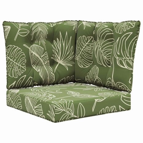 Buiten bankkussen 3 pcs Bladontwerp Polyester 2
