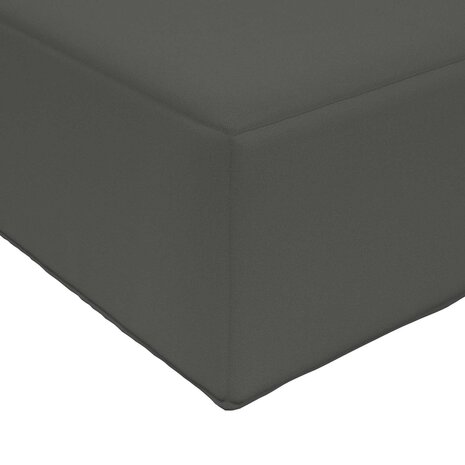 Buiten bankkussen Antraciet 80 x 80 x 8 cm Polyester 6
