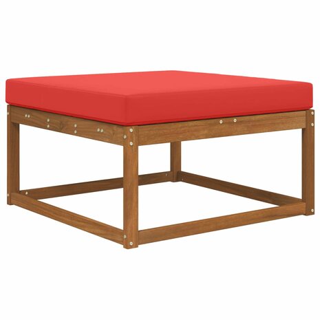 Buiten bankkussen Rood 80 x 80 x 8 cm Polyester 3
