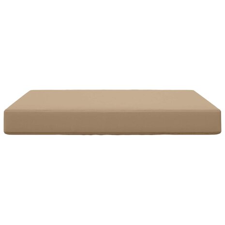 Buiten bankkussen Taupe 80 x 80 x 8 cm Polyester 4
