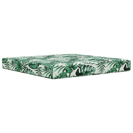 Buiten bankkussen Bladpatroon 80 x 80 x 8 cm Polyester 2