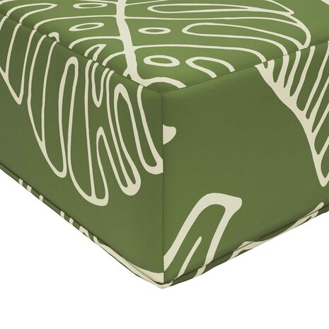 Buiten bankkussen Bladontwerp 80 x 80 x 8 cm Polyester 6