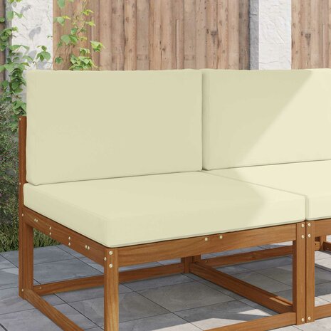 Buiten bankkussen 2 pcs Cr&egrave;me Polyester 1