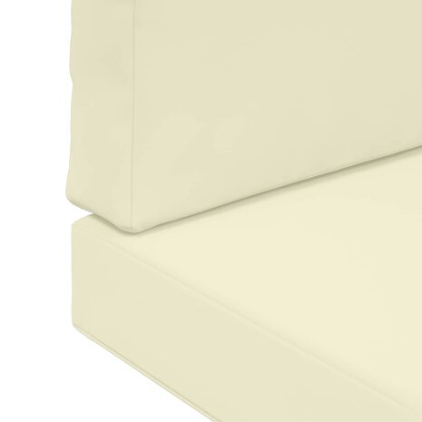 Buiten bankkussen 2 pcs Cr&egrave;me Polyester 9