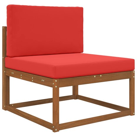 Buiten bankkussen 2 pcs Rood Polyester 3