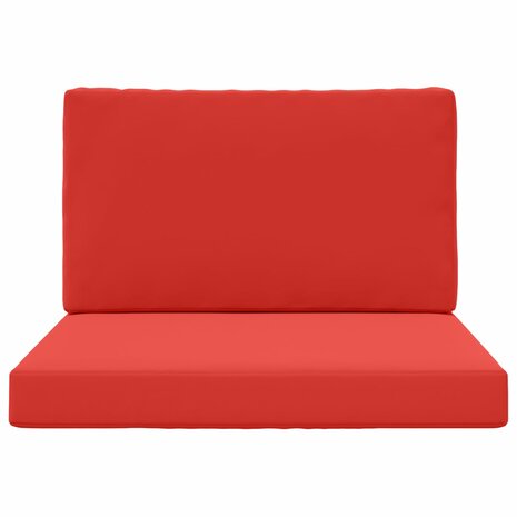 Buiten bankkussen 2 pcs Rood Polyester 6