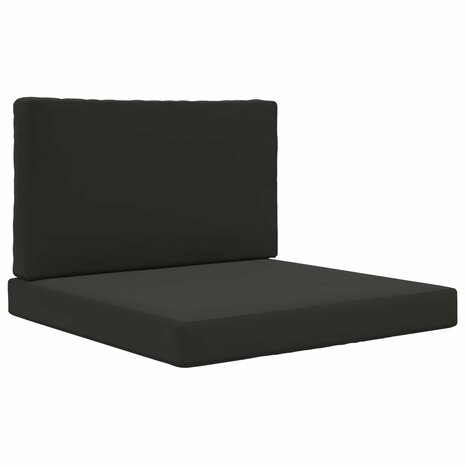 Buiten bankkussen 2 pcs Zwart Polyester 2